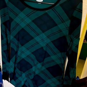 Green plaid set Old Navy